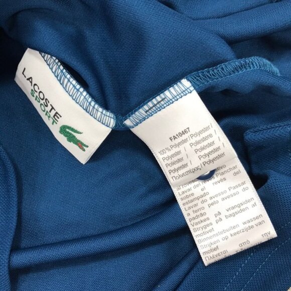 Lacoste Short Sleeve Ribbed Collar Polo Shirt - Picture 5 of 7